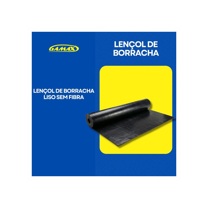 Lençol De Borracha Para Bancada Balcão 2mm S/ Lona 1,0x1,0mt Preto Liso