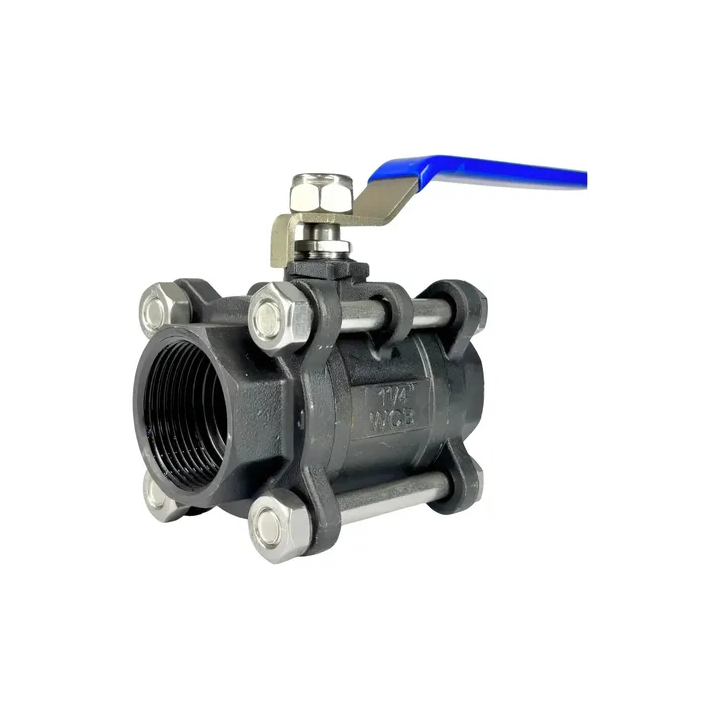 Válvula Esférica Tripartida Gamax De Aço Carbono 1 1/4