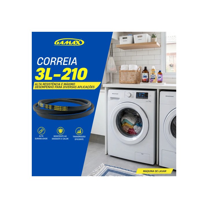 Correia Lavadora Panasonic Na-f160b5wb Original - 3l 210