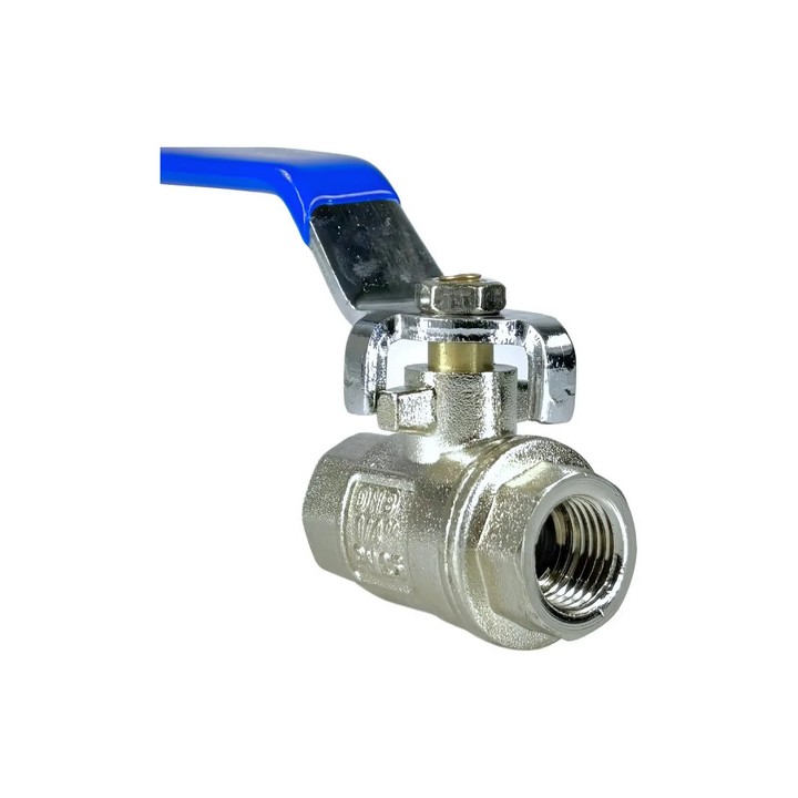 Válvula Registro Esfera Metal Zinco 1/4 Polegada Bsp - Gamax