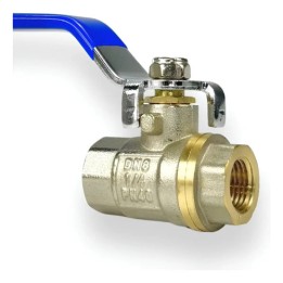 Válvula Esfera Metal Latão 1/4 Bsp - Gamax