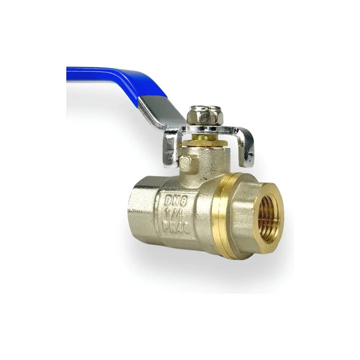 Válvula Esfera Metal Latão 1/4 Bsp - Gamax