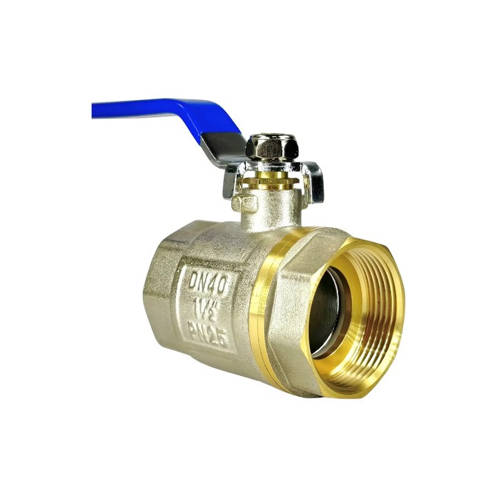Válvula Esfera Metal Latão 1.1/2 Polegada Bsp - Gamax
