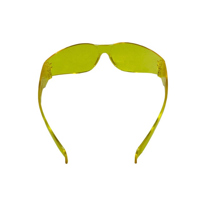 20 Óculos Segurança Proteção Modelo Leopardo Anti Risco Ss2 Lente Amarelo