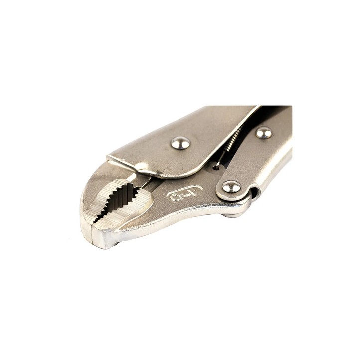 Alicate De Pressao 10'' Mordente Curvo Profissional Beltools