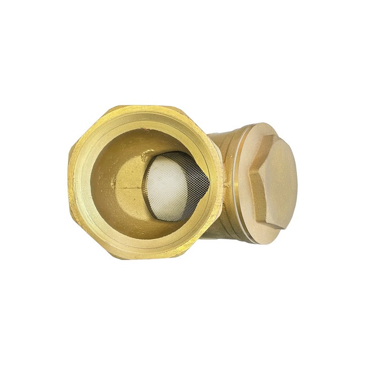Filtro Y 4'' Polegadas Latão Com Tela De Aço Inox Dn100 Pn16