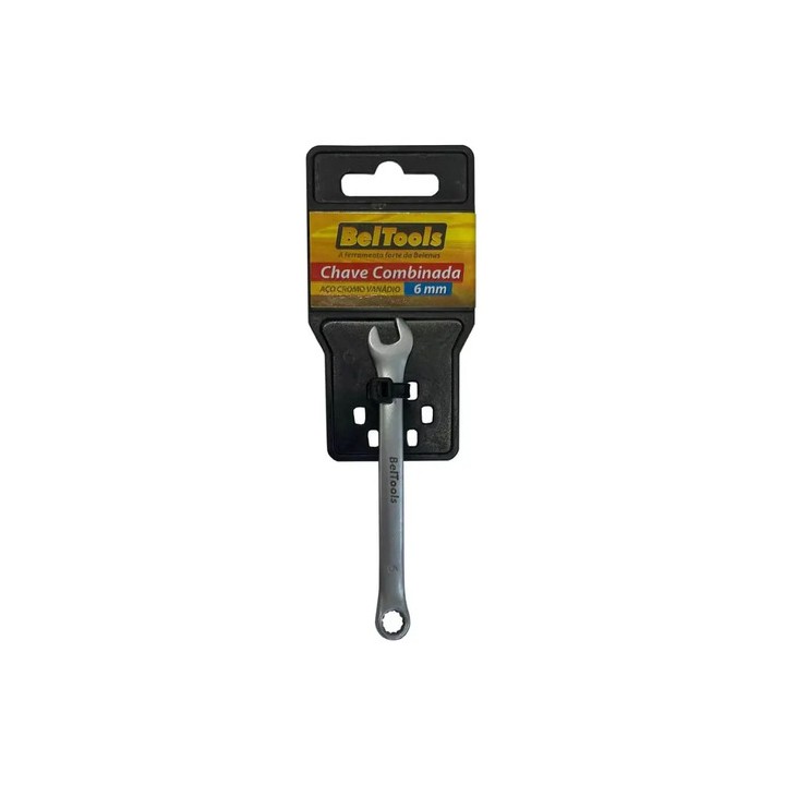 Chave Combinada Beltools 6mm Em Aço Cromado Para Profissionais