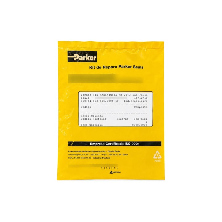 Vedação Industrial Parker Varios Modelos Mog Bag Brg G 0 2283263brgbag