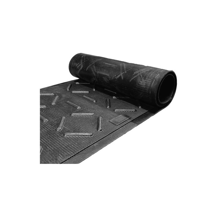 Piso Boiadeiro Borrachão Tapete Caminhão 2,84 X 0,83 X 20mm Preto