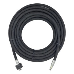 Mangueira De Lavadora Karcher Hd 555 10 Metros Trama Aço Preto