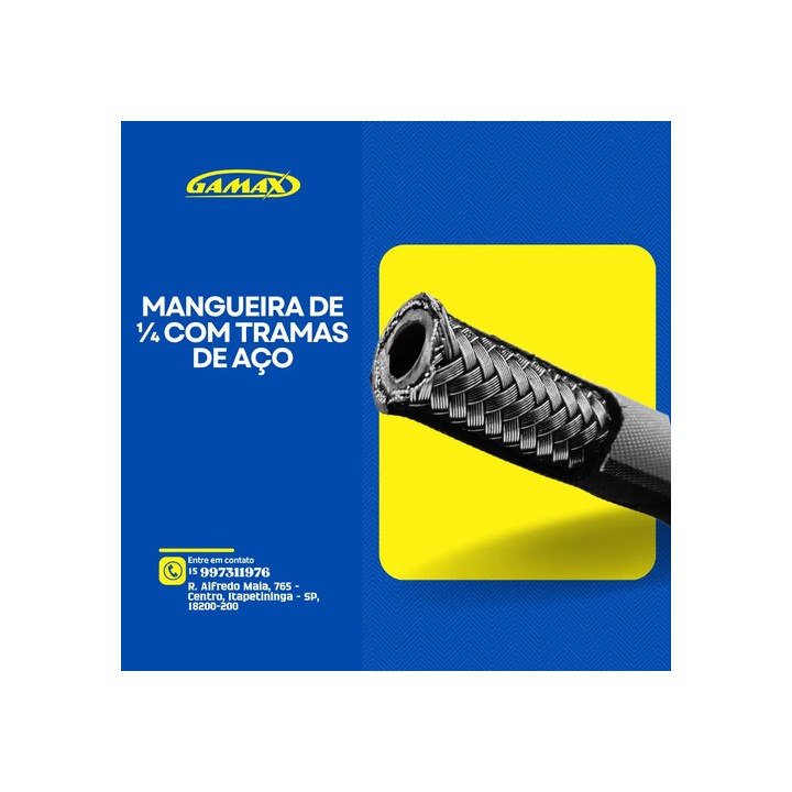 Mangueira Para Lavadora Alta Pressão Karcher Hd 585 20mt Aço