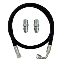 Mangueira Prensada Aeroquip Óleo Turbina E Niples 20cm