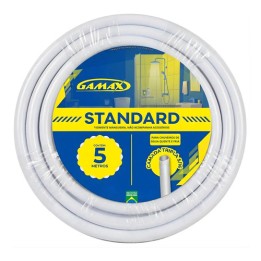 Mangueira Para Chuveiro 5m Flexível Pvc Branca Gamax Branco
