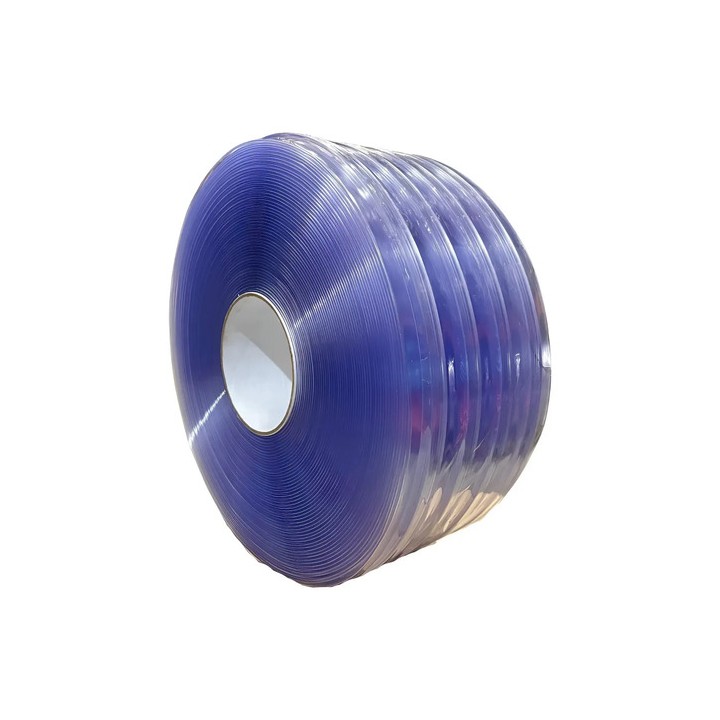 Cortina Frigorifica 20m 200x4mm Câmara Fria Açougue Azul-claro