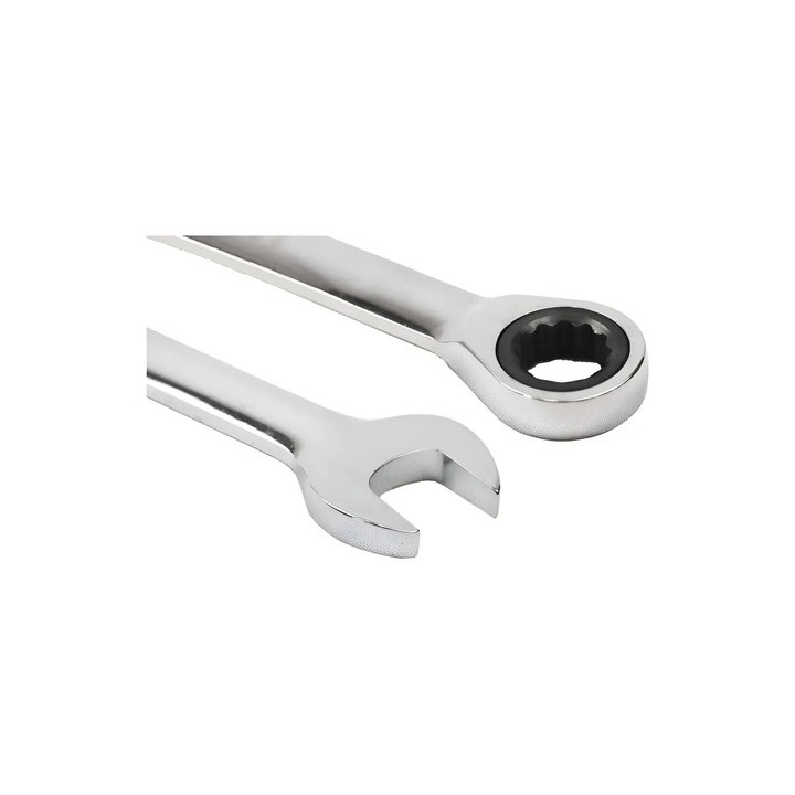 Chave Combinada Com Catraca Crv 14mm Beltools Prateado
