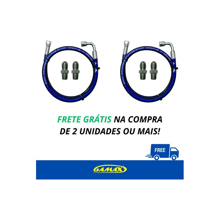 Mangueira Prensada Aeroquip Óleo Turbina Cotovelo Ajustável