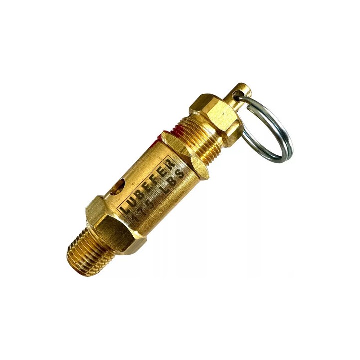 Válvula De Segurança E Alívio Grande 1/4 175 Lbs - Lubefer