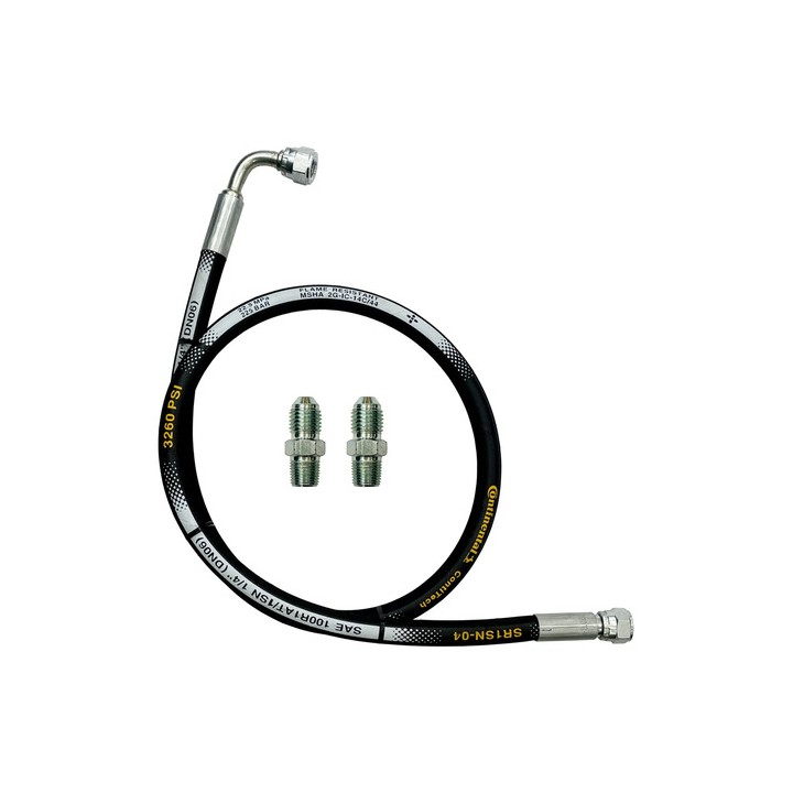 Mangueira Prensada Aeroquip Óleo Turbina E Niples Premium