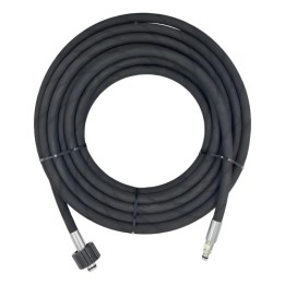 Mangueira Trama Aço 20mts Lavadora Karcher K1 K2 K3 K4 K5 Preto