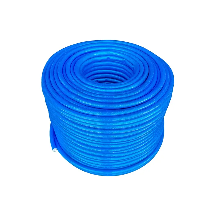 Mangueira De Jardim 15 Metros 1/2 Azul Nasha Não Dobra Azul