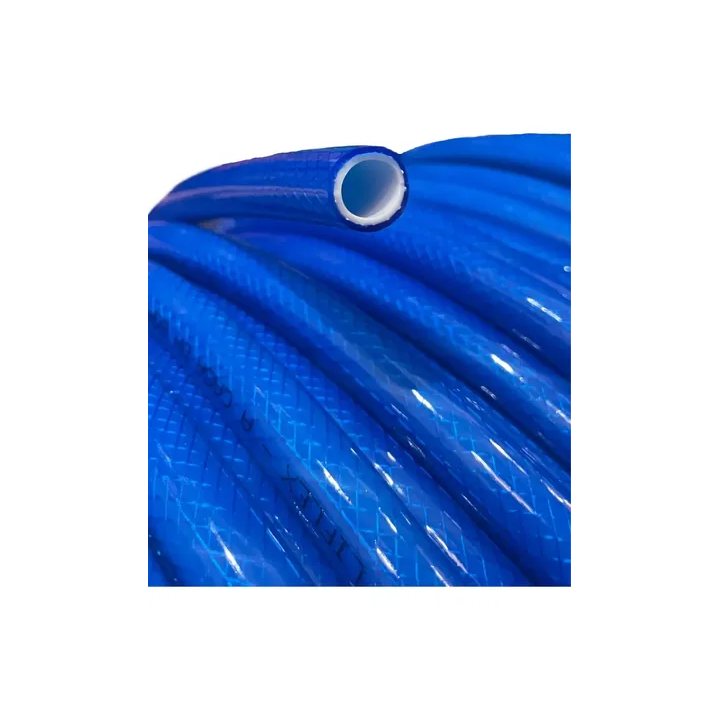 Mangueira De Jardim 15 Metros 1/2 Azul Nasha Não Dobra Azul
