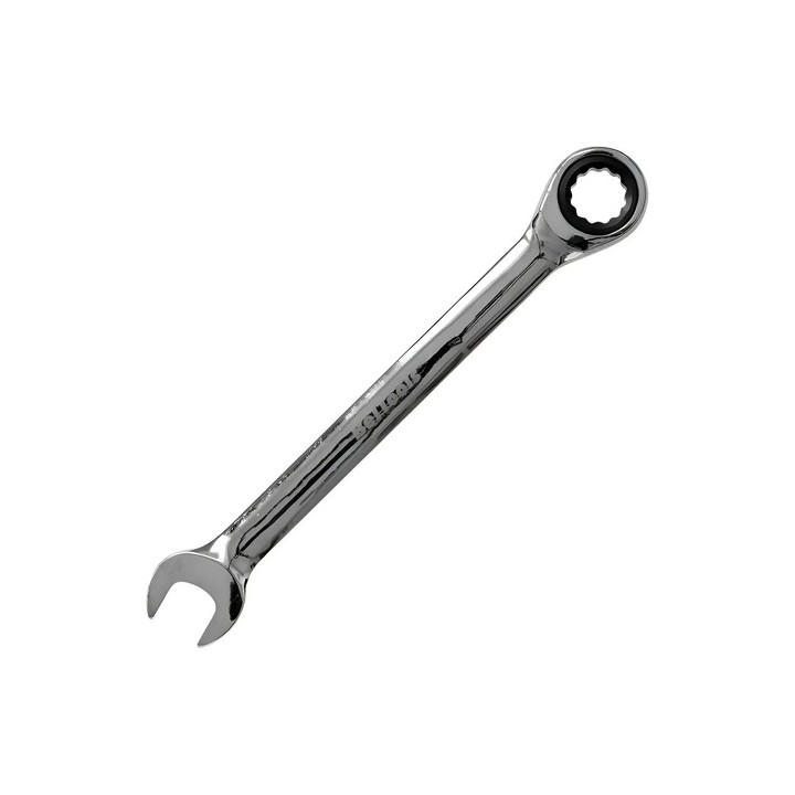 Chave Combinada Com Catraca Crv 10mm Beltools Prateado
