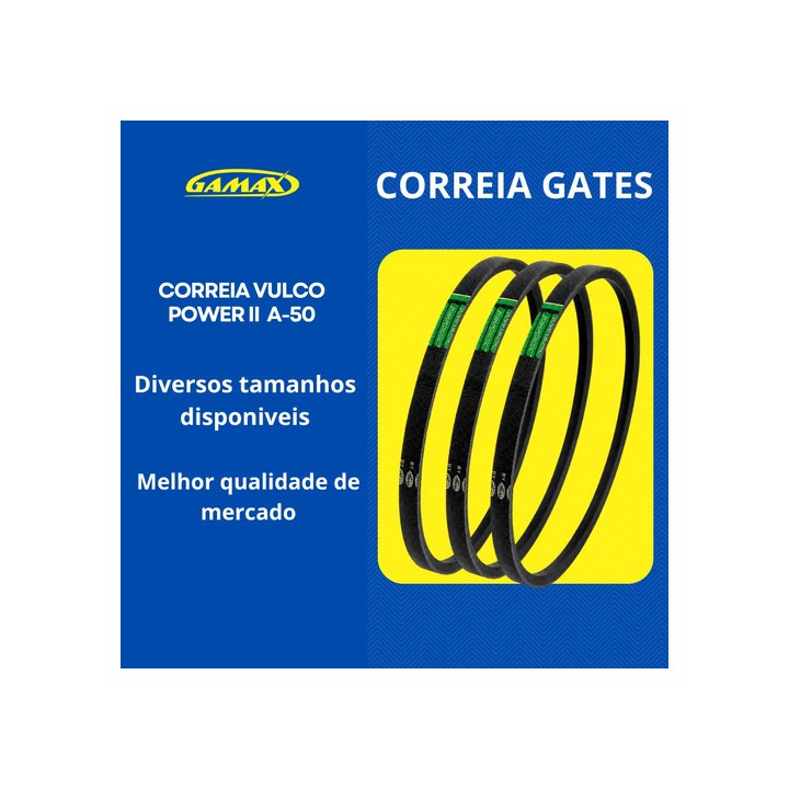 Correia A50 Gates Vulco Power - 3 Unidades