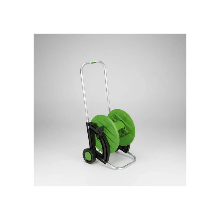 Enrolador De Mangueira Trapp Em-65 Com Rodas Capacidade 50m Verde