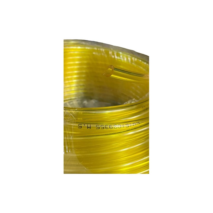 40m Mangueira Combustivel Amarela 5x2,5mm Gasolina Alcool Amarelo