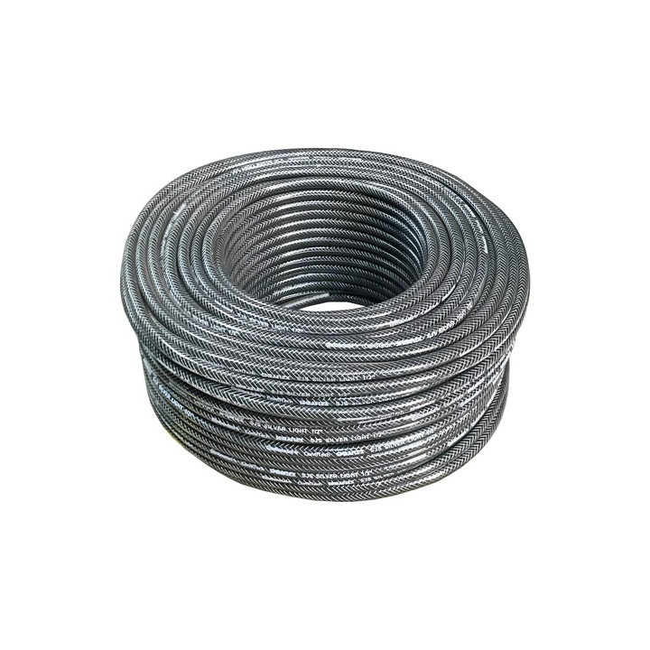 Mangueira Jardim 1/2 Silver Light Continental Com 15 Metros Preto