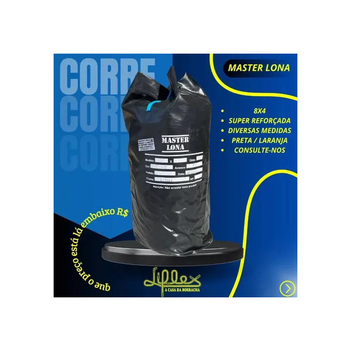 Lona Para Caminhão Vinílica 8x4 - Master Lona Carreteiro