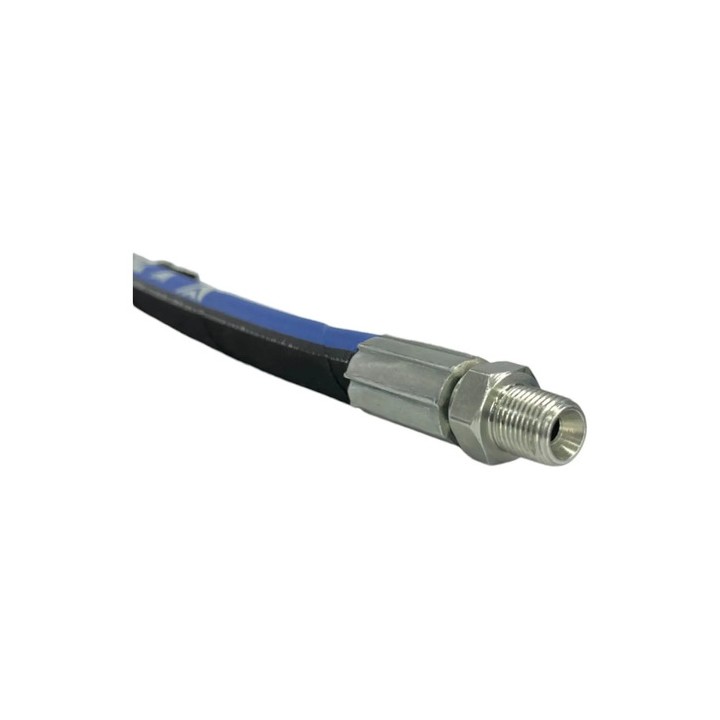 Extensão Flexível Para Bomba De Graxa 20 Cm Com Bico 1/8 Npt