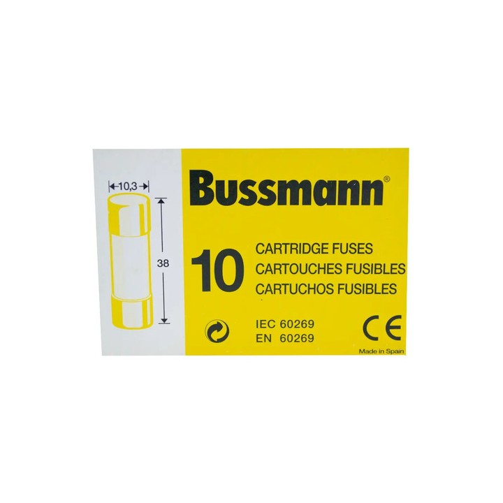 10 Unidades Bussmann C10m10 500vac