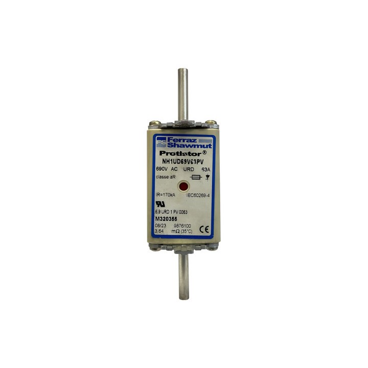 Fusível Ferraz Shawmut Nh1ud69v63pv 690v 690v